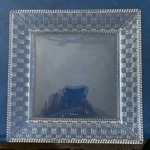 Tiffany & Co Basket Weave 8 X 8 plate